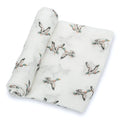 Baby Muslin Swaddle Blanket 47x47 Quackin Up Mallard Duck