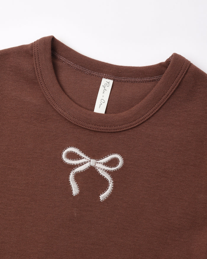 Baby Tee- Bow