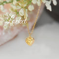 Baby's First Sweet "Heart" Locket Necklace CJ-301
