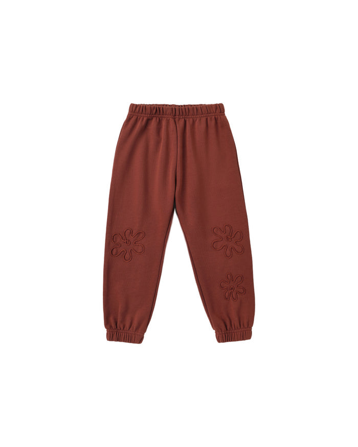 Baggy Sweat Pant- Brick