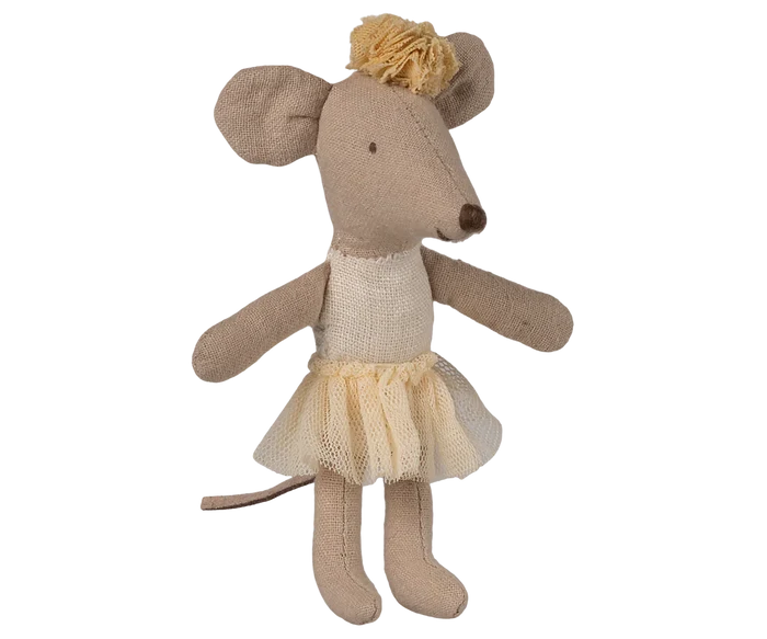 Ballerina Mouse, Little Sister- Off White