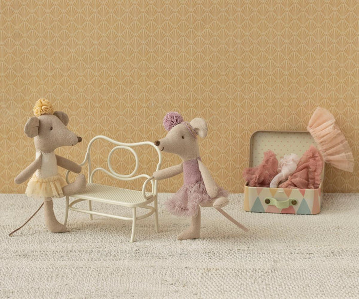 Ballerina Mouse, Little Sister- Off White