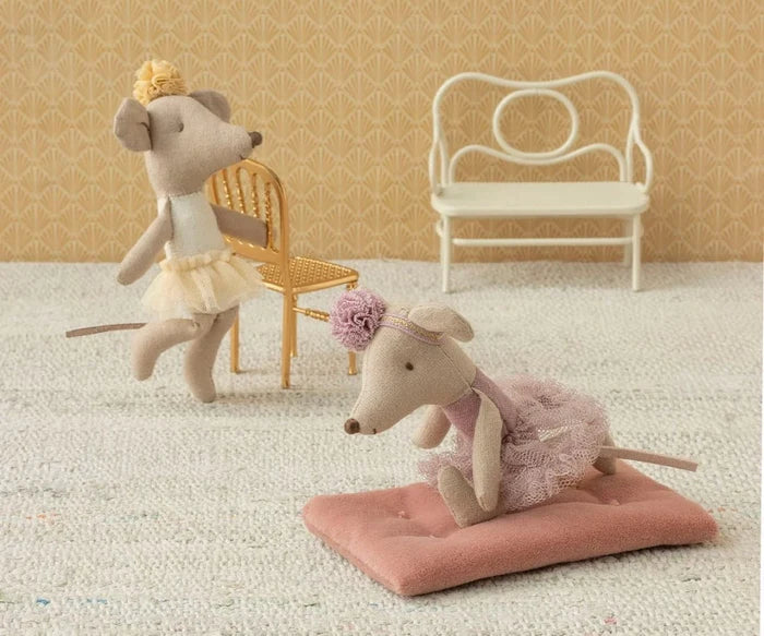 Ballerina Mouse, Little Sister- Off White