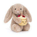 Bashful Beige Bunny 'Birthday' - Original - Jellycat