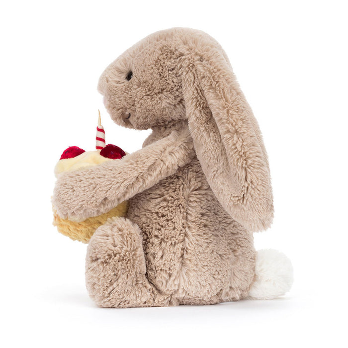 Bashful Beige Bunny 'Birthday' - Original - Jellycat