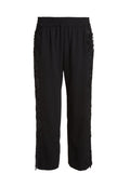 BENNY SIDE CUT OUT CROPPED PNT - BLACK