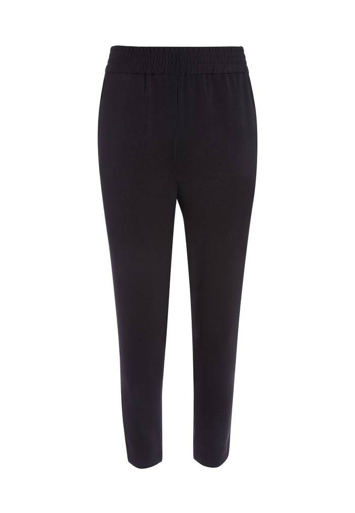 BENNY TAPERED PULL UP PANT - BLACK
