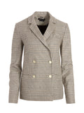 BERGEN DOUBLE BREASTED BLAZER - AFTERGLOW PLAID