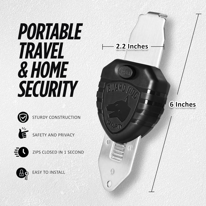 Blocklock - Portable Door Lock for Travel & Home