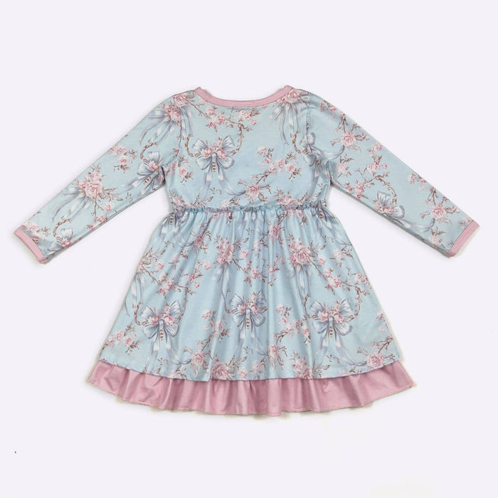 Blue Rose Girls Dress