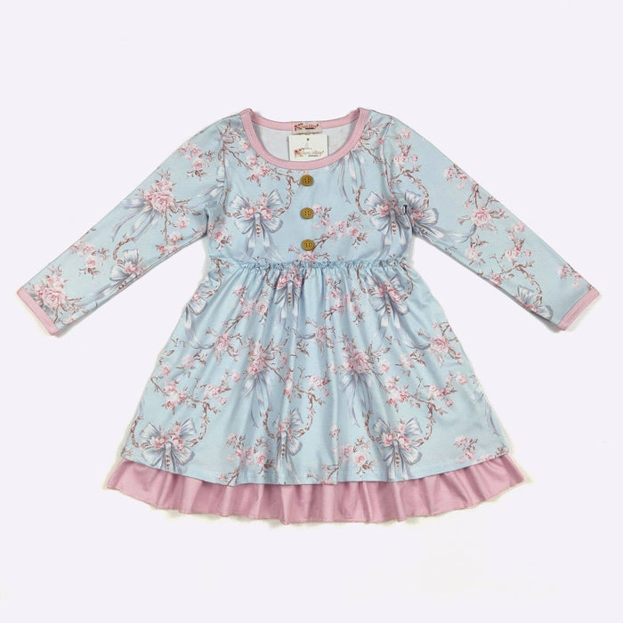 Blue Rose Girls Dress