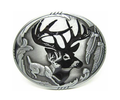 Bow Hunting Deer Belt Buckle 1545