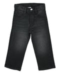 Boys Black Wash Denim Jeans