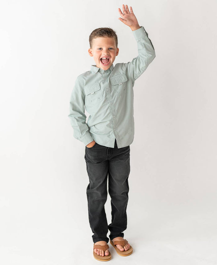 Boys Black Wash Denim Jeans