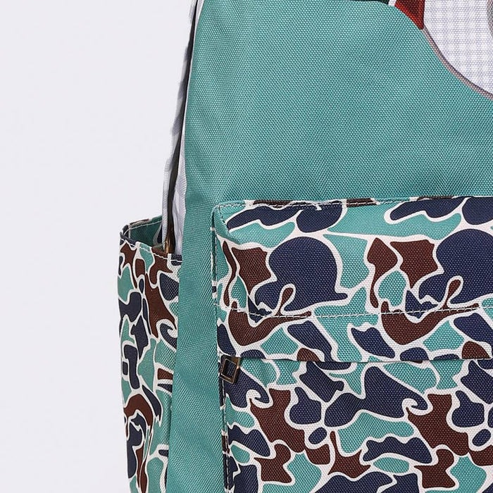 Boys Cmaouflage Duck Hunting Canvas Backpack