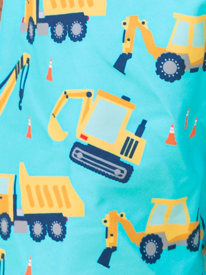 Boys Under Construction Swim Trunks
