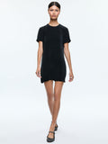 BRADEN TEE SHIRT DRESS - BLACK