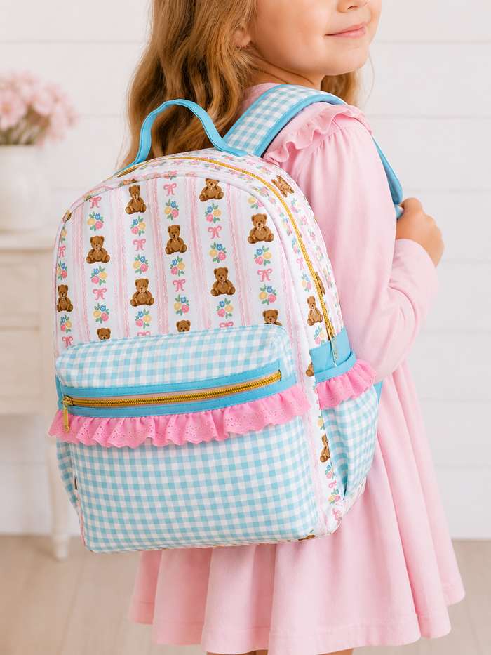 Bree Backpack - Teddy Tea Party