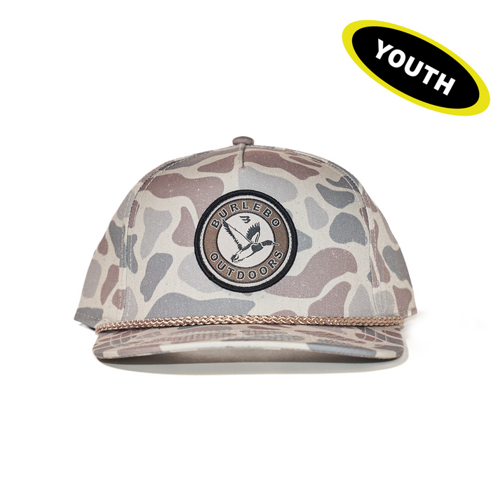 BURLEBO Adjustable Snap Back CIRCLE MALLARD