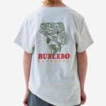 Burlebo Grey fishing tee