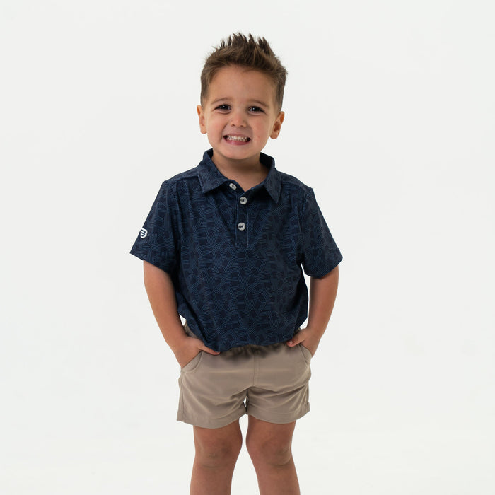 Burlebo PERFORMANCE POLO STARS AND STRIPES NAVY