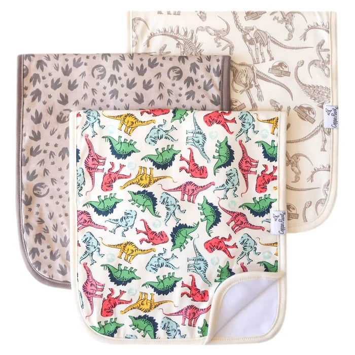 Burp Cloth Set of 3- Jurassic Park
