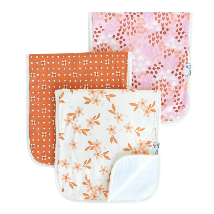 Burp Cloth Set of 3- Rue