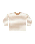 Camden Long Sleeve Tee- Fawn Stripe