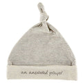 Cap - Cream/Grey - Answered Prayer, Newborn