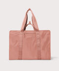 Front view of Capri garment bag in warm dust