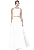 CARINA BELL SHPD BALL GWN SKRT - WHITE