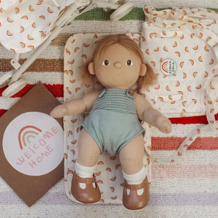 Carrie Convertible Changing Set - Rainbow - Ollie Ella