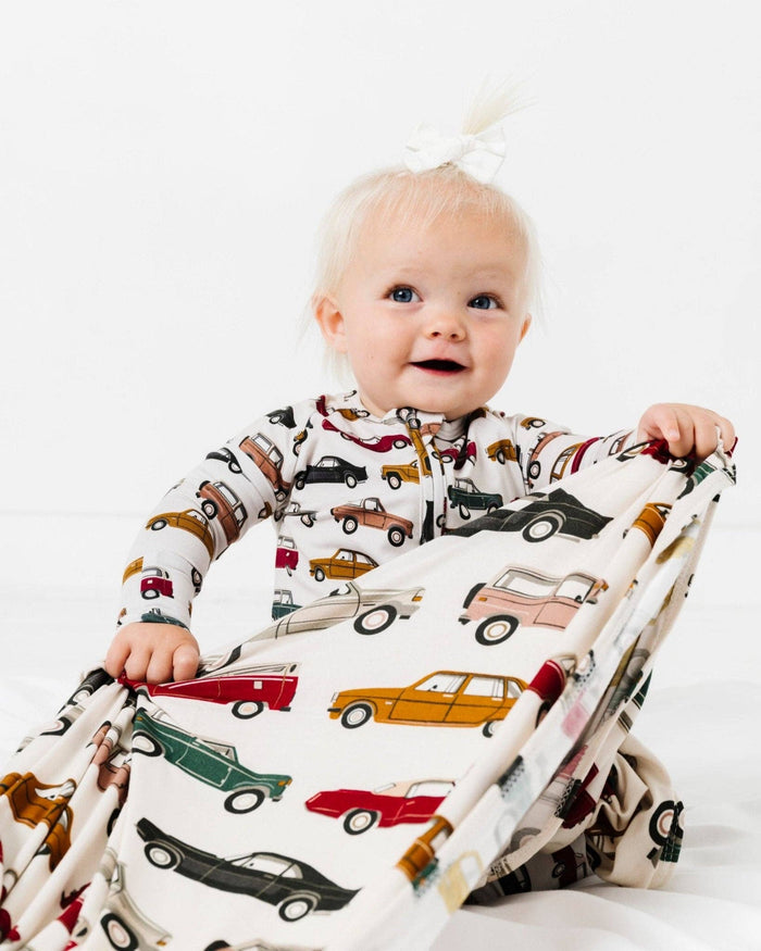Cars Stretch Swaddle Blanket