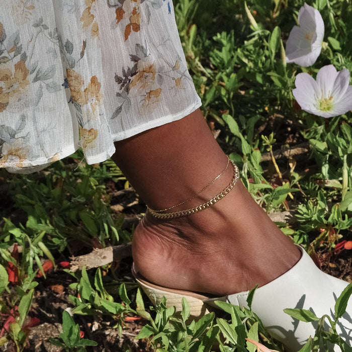 Catalina Silver Anklet