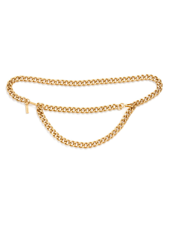CATE METAL CHAIN BELT - VINTAGE GOLD