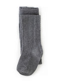 Charcoal Gray Cable Knit
