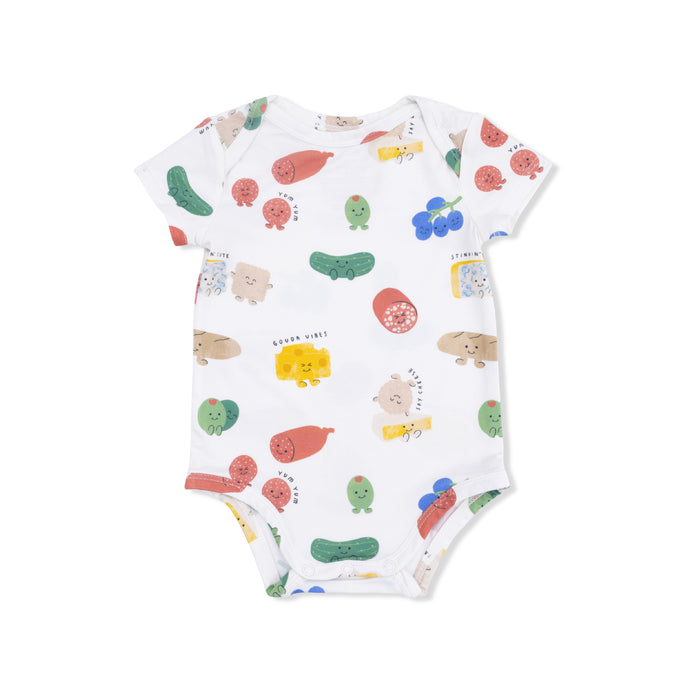 Charcuterie Cuties Short Sleeve Bodysuit