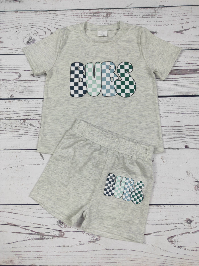 Checkered BUBS Toddler Boys Clothes
