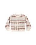 Cheyenne Cardigan- Flower Fair Isle