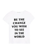 CICELY CLASSIC TEE - WHITE / BLACK