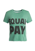CICELY CLASSIC TEE - GREEN/BLACK