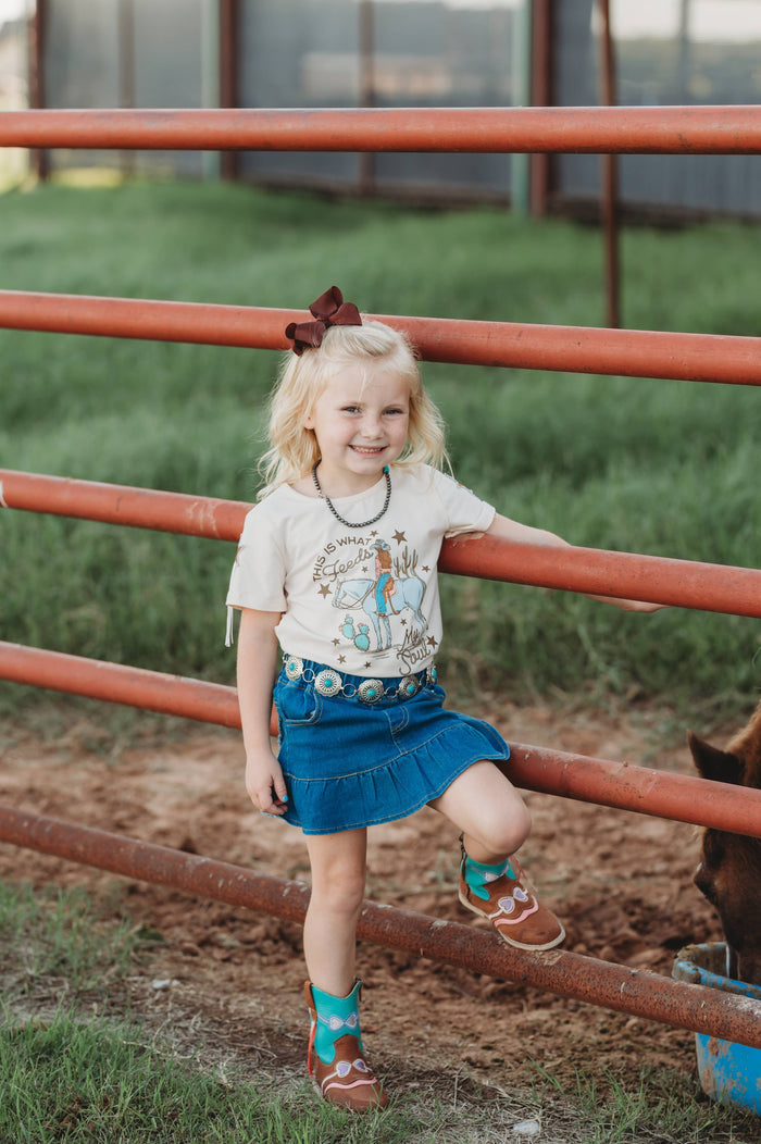 Circle Concho Belt