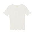 Cloud Ribbed Short Sleeve Tee