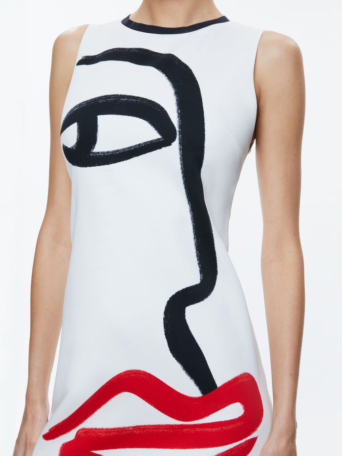 CLYDE MINI DRESS - LIP LOCK