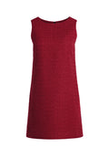 CLYDE MINI DRESS - BORDEAUX