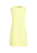 COLEY CREW NECK MINI DRESS - DAFFODIL