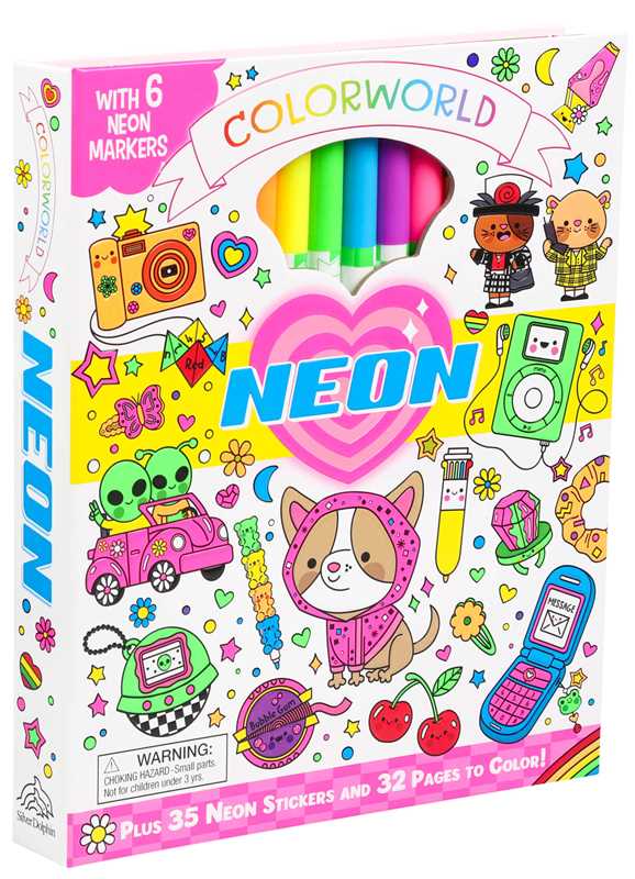 ColorWorld: Neon by Editors of Silver Dolphin Books