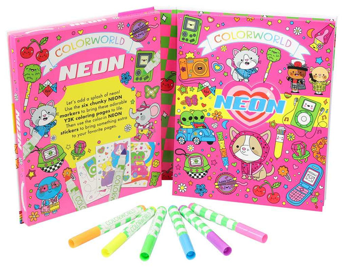 ColorWorld: Neon by Editors of Silver Dolphin Books