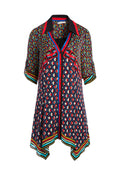 CONNER HANDKERCHIEF SHIRT DRS - DECO MULTI