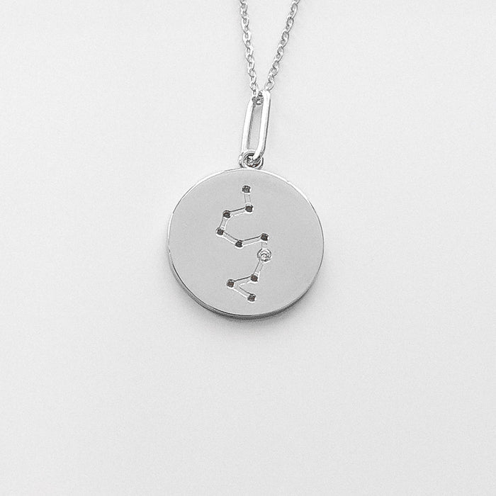 Rhodium Plated / Leo